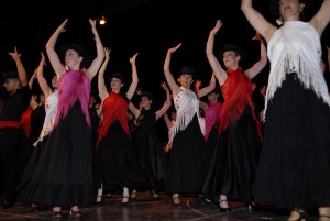 foto allievi dei corsi di flamenco di milano
